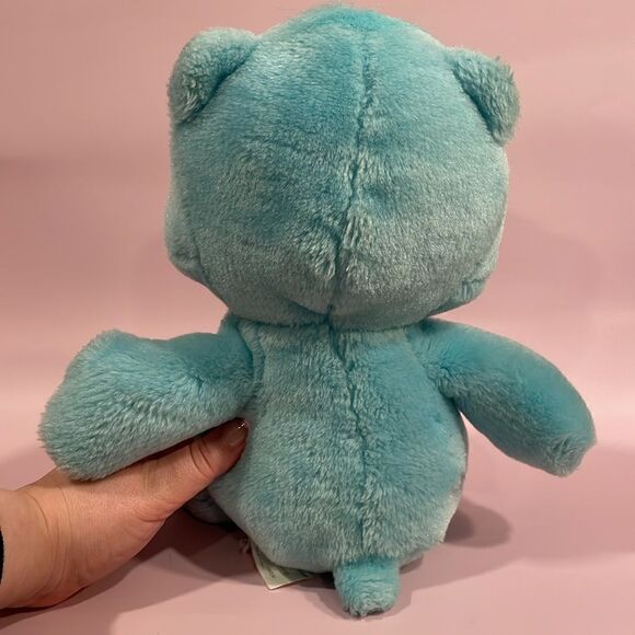 2002 Bedtime Bear Care Bears Play Along 10” Plush Blue Moon & Star Good Used Co… - Picture 3 of 10